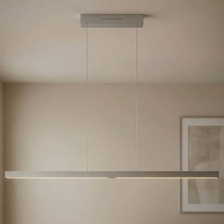 Knapstein LED hanglamp Linn-L 128, nikkel