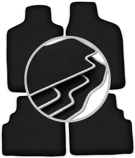 CARLUX-SILVER automatten voor: Opel Frontera B 3-deurs (1998-2006)