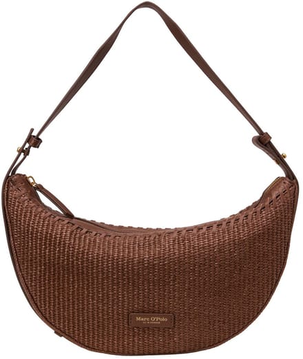 Marc O'Polo schoudertas Emmi Shoulder Bag Burnt Oak bruine