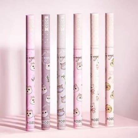 ROZO - Cat Print Fine Liquid Eyeliner / Aegyosal Pen A13# Tea Gray - 2ml