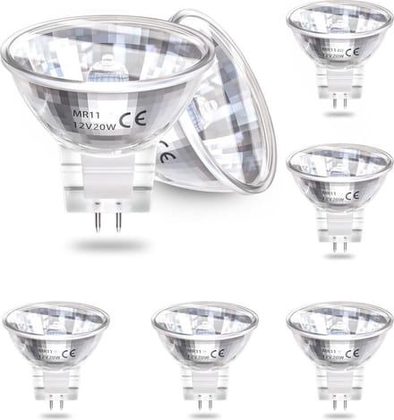 6x GU4 LED spotjes 12V - 2W vervangt 20W - Warm wit - 6PACK