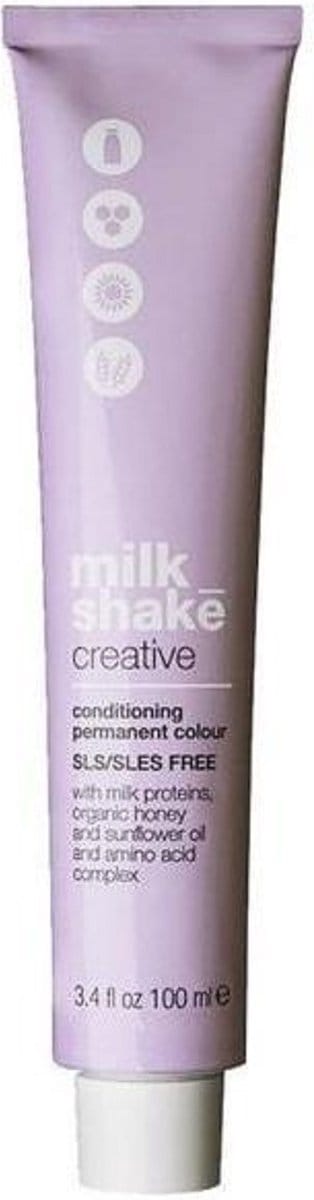 Vopsea Permanenta Milk Shake Creative 12.7112va, Cenusiu Violet, 100ml