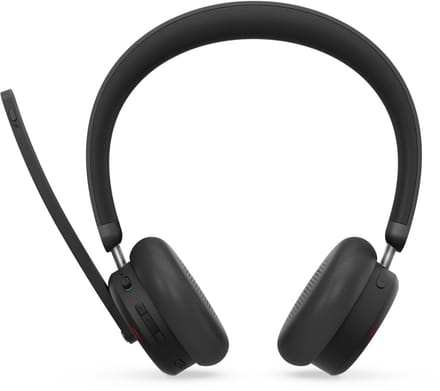 Lenovo Lenovo 6550 - Headset - On-Ear - Bluetoo On Ear headset Bluetooth, Draadloos Stereo Zwart Ruisonderdrukking (microfoon), Noise Cancelling...