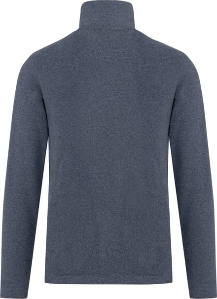 Kariban Microfleece met rits heren K911 - French Navy Heather - 5XL