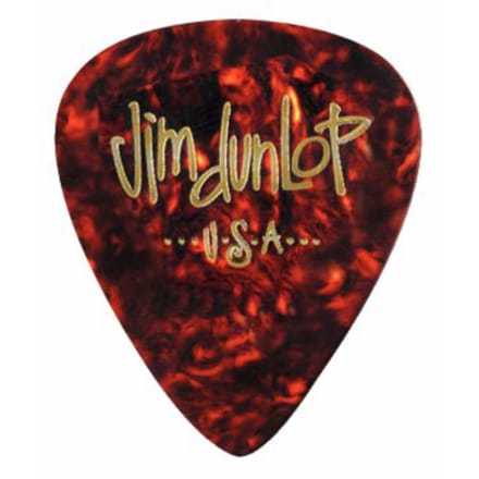 Jim Dunlop Genuine Celluloid - Plectrums - Classic - Medium - Player's Pack 12 Stuks