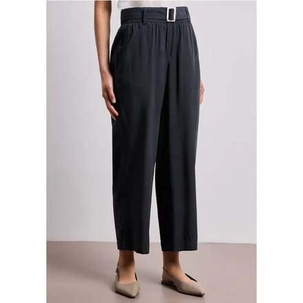 7/8 Wide Legs broek met riem