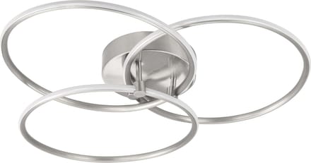 HighLight plafondlamp Circles - mat staal