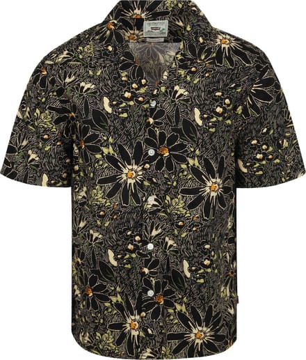 Levi's Short Sleeve Overhemd Sunset Camp Zwart - Maat M - Heren - Overhemden Casual