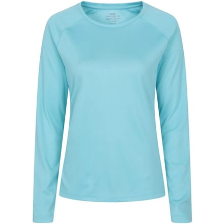 Mountain Warehouse Dames/Dames Endurance Top met lange mouwen (Lichtblauw)