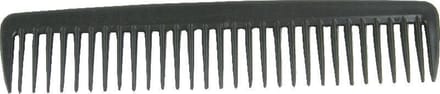 Haarkam - Zwart 18 cm