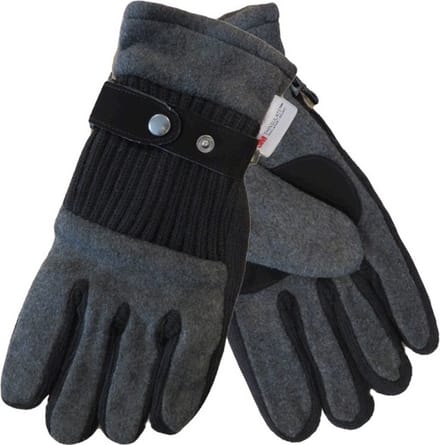 Handschoenen heren deels imitatie leer Thinsulate