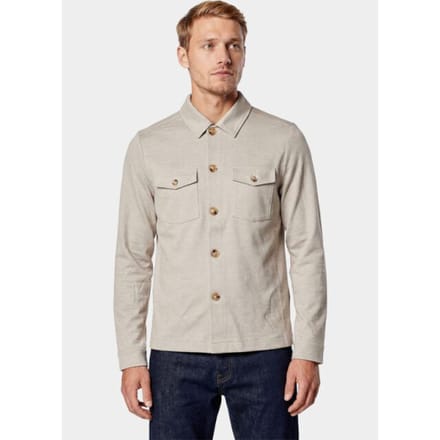 Born With Appetite Overshirt Grijs Dustin Shirtjacket BWA26114DU89/2501