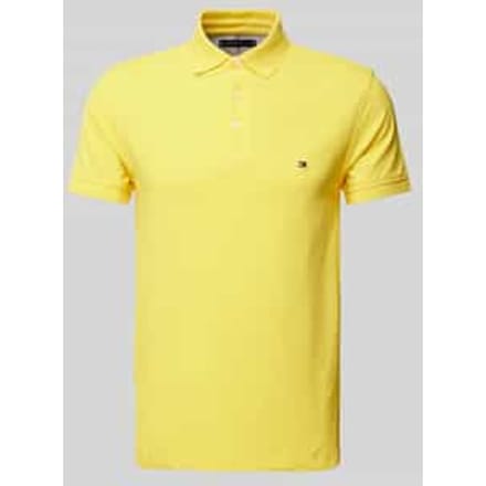 Poloshirt met labelstitching