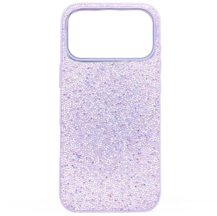 Cityhoesje - Backcover - iPhone 17 Pro - Glitter - Paars