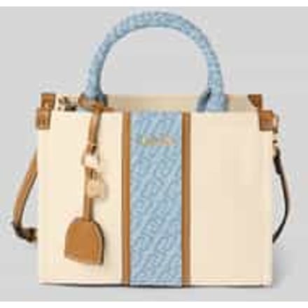 Handtas met labelapplicatie model 'RIDHI'