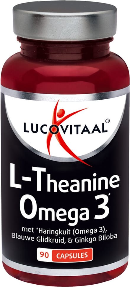 Lucovitaal L-Theanine Omega 3 90 capsules
