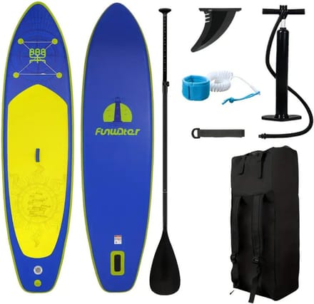 Bovista Sup Board - Opblaasbaar - Supboard - Sup Boards - Paddle - Kayak - Blauw - 350cm