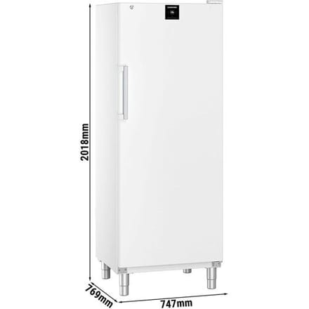 Liebherr Vrieskast PERFORMANCE - 573 liter - Kunststof interieur - 1 deur & 12 opbergmanden - Wit wit