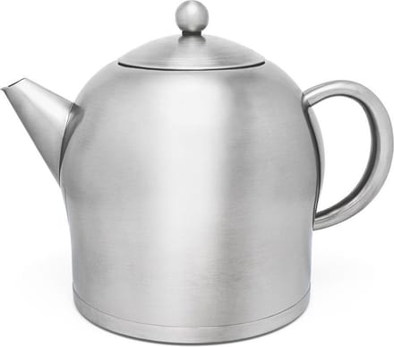 Bredemeijer - Theepot dubbelwandig Minuet Santhee - 2 liter - RVS - Mat