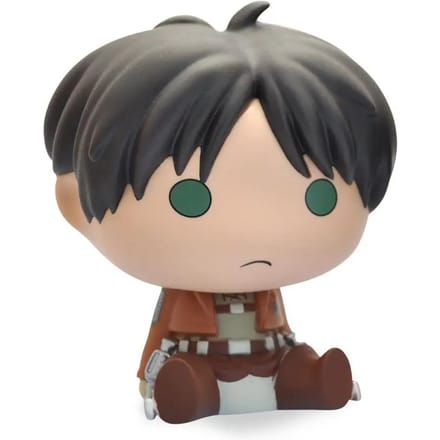 Plastoy Attack on Titan Chibi Eren - Anime spaarpot van PVC - 15 cm