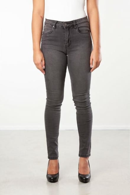New Star dames broek New Orleans denim grey - maat 32/32