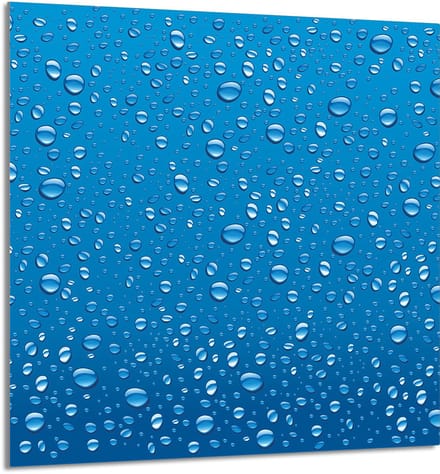 TMK ArtDeko - Panel Snijplank - Sproeivorm - Glasbescherming - 60x65 cm