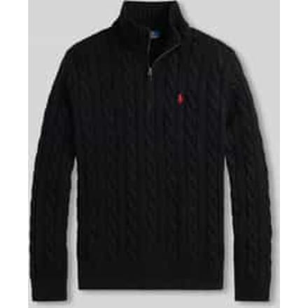 Trui Polo Ralph Lauren PULL DEMI ZIP EN MAILL TORSADEE
