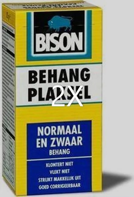 Bison behanglijm/Behangplaksel Voordeelverpakking|Behang | lijm | plaksel |voordeel