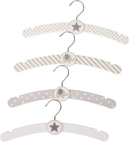 Goki Coat hanger, Elephants and stars