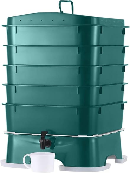 Duurzame Compostbak voor Beginners - Vermicomposting voor Binnen en Buiten