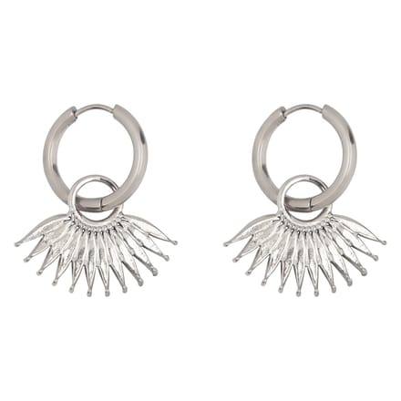 Chic by Lirette - Oorbellen Granada - Zilver