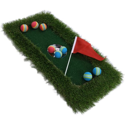 Golf Drijvende Putting Green Oefenmat 30x60cm Mini Binnen Buiten Golf Tapijt Mat black