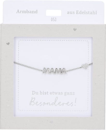 Depesche armband zilver Mama cadeau sieraden vriendschap.