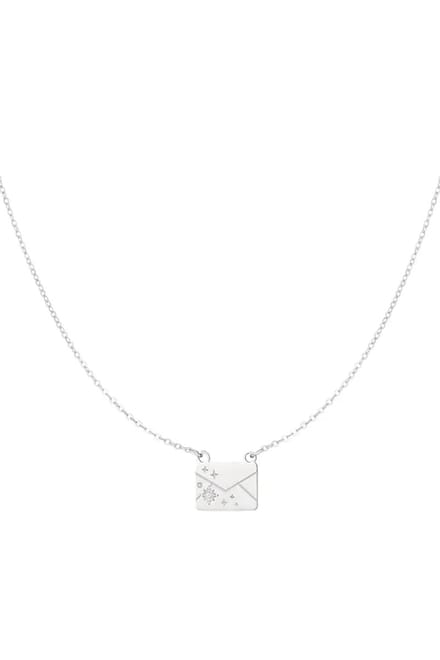 Yehwang Secret note ketting | Zilver