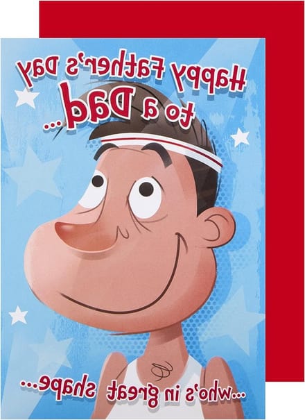 Vaderdagkaart - Grappige kaart - Vaderdag vieren - Pop-out ontwerp - 23 x 16 cm - Grappig Cartoon