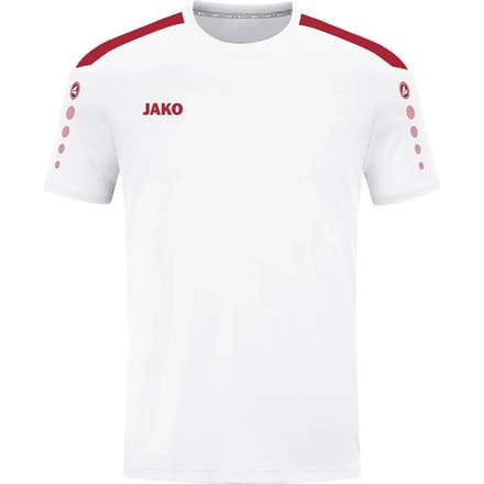 Jako Power T-Shirt Heren - Wit | Maat: XXL