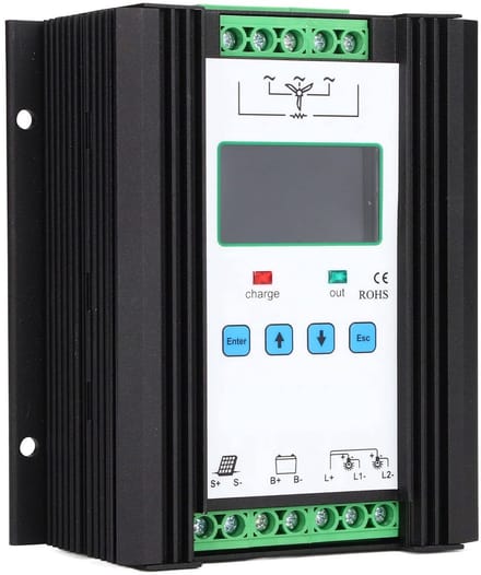 Dailygoody - Wind Solar Controller - Digitale Intelligente Controle - Efficiënt en Betrouwbaar - 12V 24V - Professionele Accessoires - Geschikt v