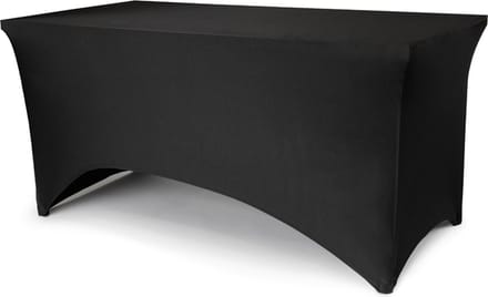 Tafelhoes Stretch Zwart, 183 x 76 x 74cm