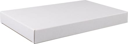 Brievenbusdoos 160x28x255mm 50 stuks WIT