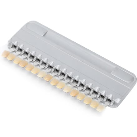 Guide de Teintes Dentaires 16 Couleurs Guide de Teintes pour Blanchiment Dentaire Comparateur de Couleurs white