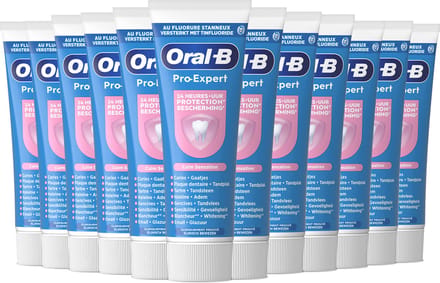 Oral-B - Tandpasta Pro-Expert Sensitive - 12 x 75 ml - Voordeelverpakking