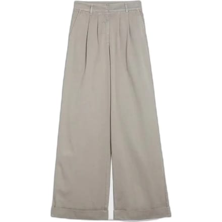 Dames katoen brede broek Palm Angels
