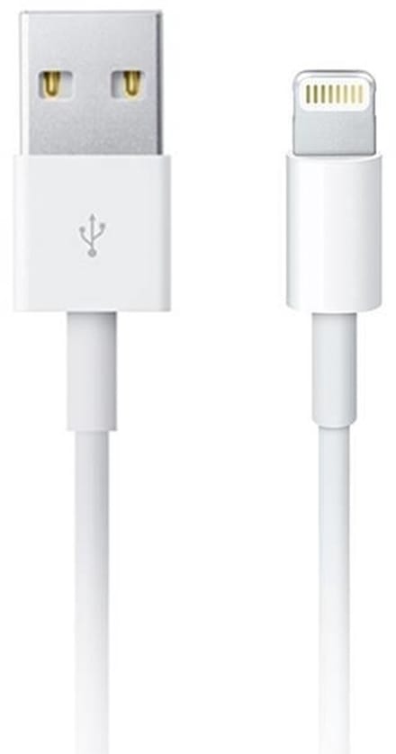 Apple - Lightning Oplaadkabel - USB‑A naar Lightning - 12W - 1m - Wit