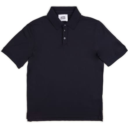 Alpha Studio - Polo M/m Stof Ijs Katoen AU-5335B 1217 BLUE