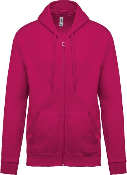 Kariban Sweater met rits en capuchon K479 - Fuchsia - L