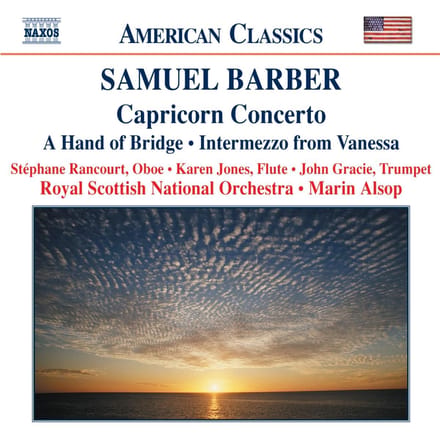 Royal Scottish National Orchestra, Marin Alsop - Barber: Capricorn Concerto (CD)
