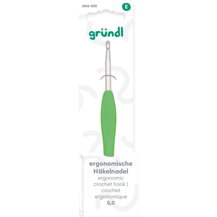 Gründl Haaknaald Ergonomisch - Dikte 5