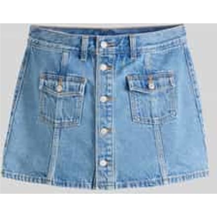 Levi's Button Front Skort Size: W30 | Mini Skirts Outlet | Dames | Blauw