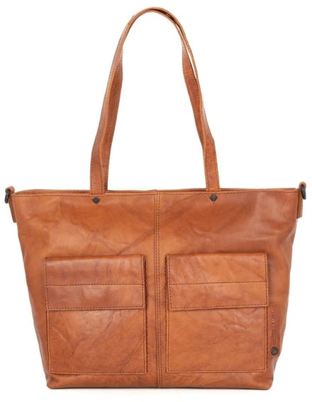 Leren Shopper - Yasmin - Brandy
