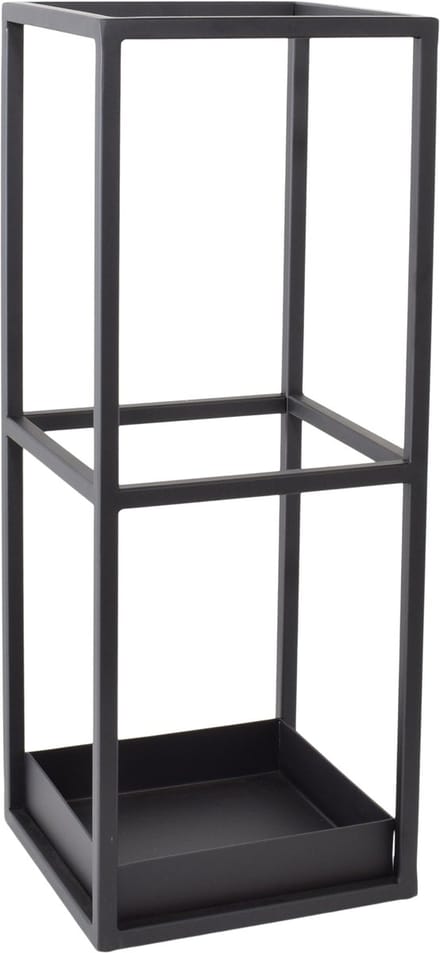 LOFT42 Stormy Paraplubak Zwart - Metaal – 53x20x20